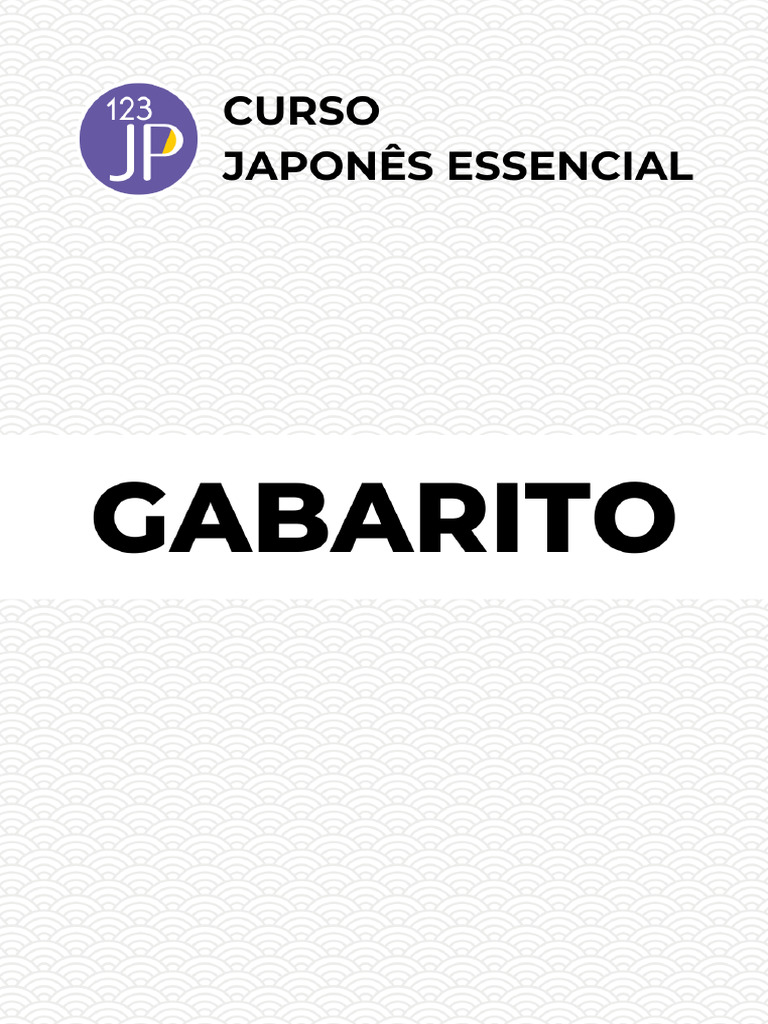Exercícios de Kanji e Aizuchi em Japonês | PDF | Kanji | Japonês (idioma)