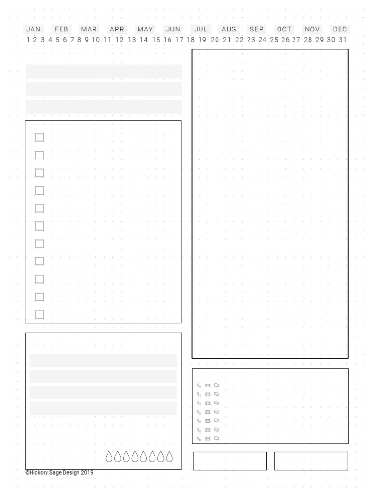 Daily Planner Sheet | PDF