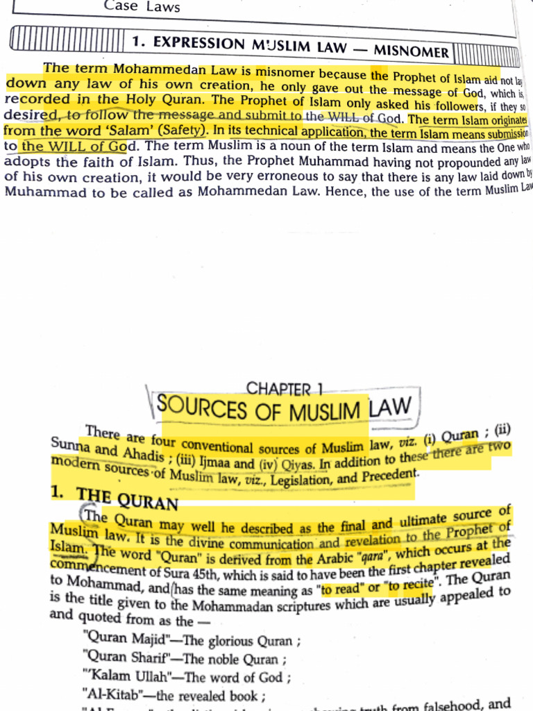 sources-of-muslim-law-pdf-quran-islam
