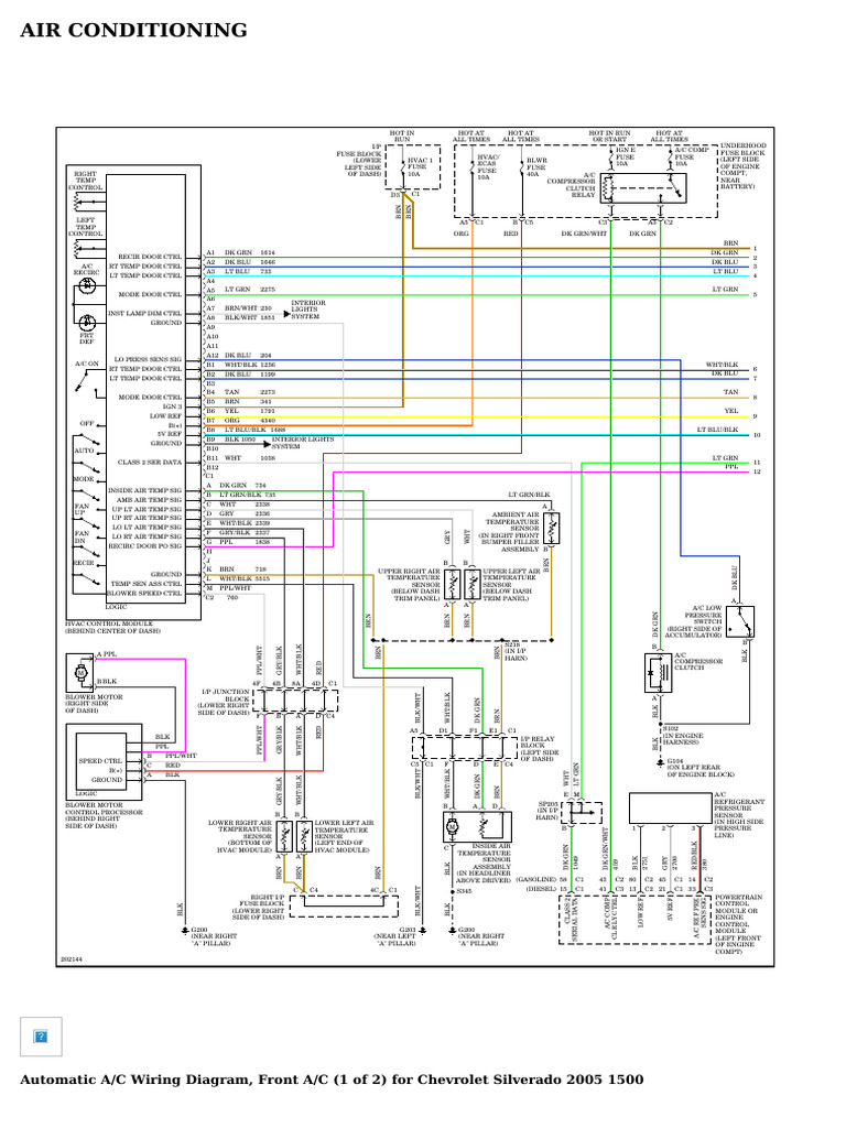 2005 Gmc C4500 Wiring Schematics For Model