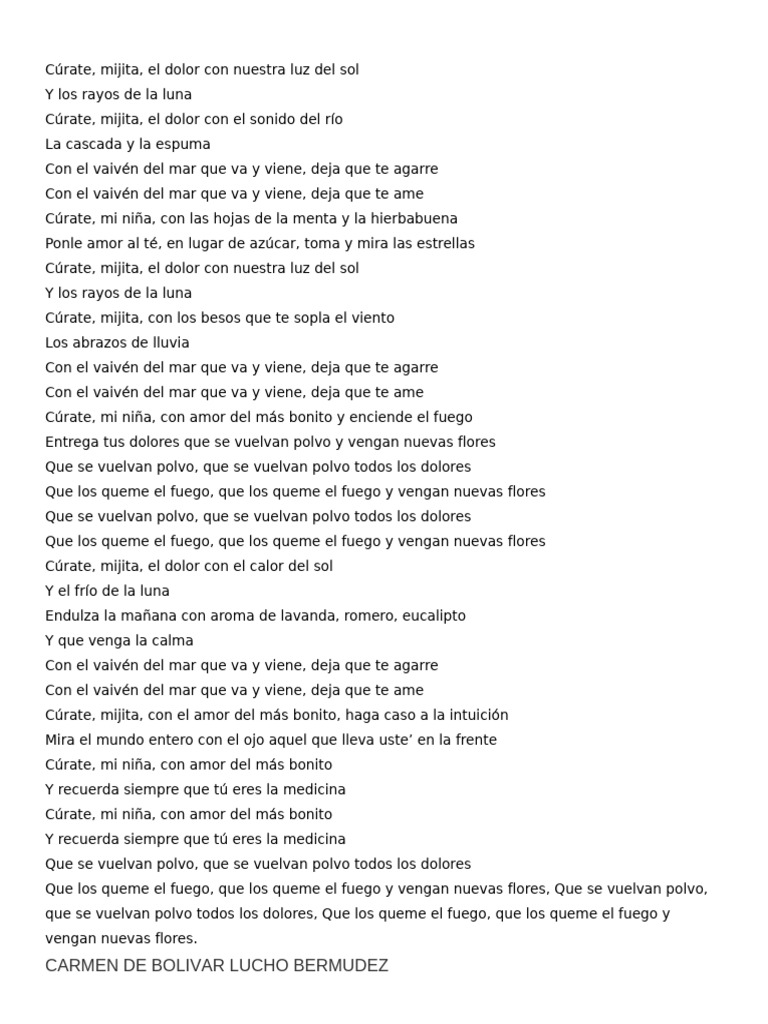 Canciones Imprimir Sábado | PDF