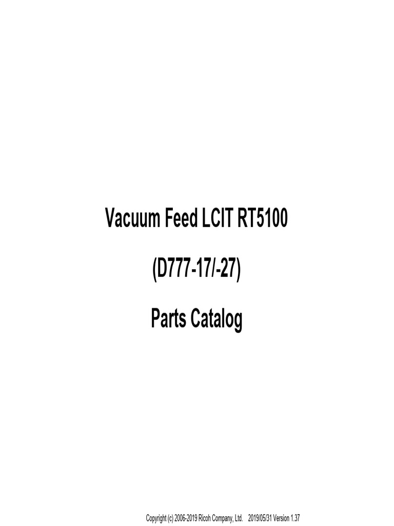 D777-17-27 Exp V1.37 | PDF | Mechanics | Tools