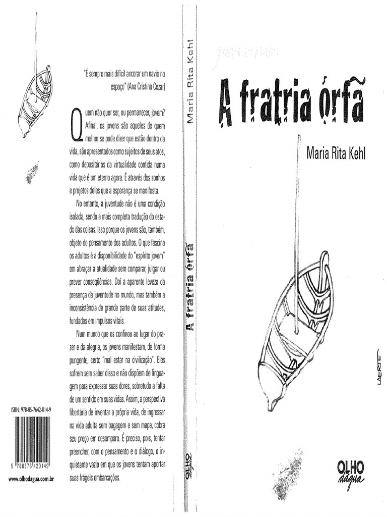 A - Fratria - Orfa - Maria Rita Kehl | PDF