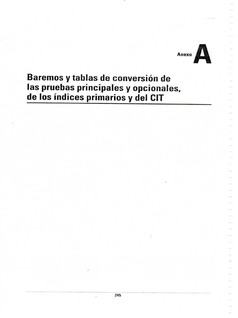 Manual de Aplicacion y Correccion Wisc V | PDF