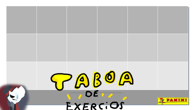 Taboa de Exercicios PDF | PDF