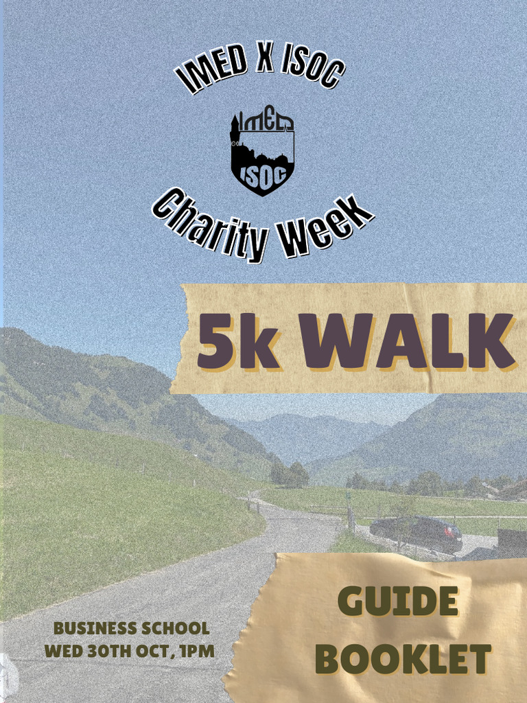 CW 5K Walk Guide Booklet | PDF