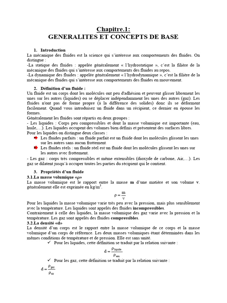 Viscosité dynamique de l'air à 25°C PDF Viscosité Fluide — free download