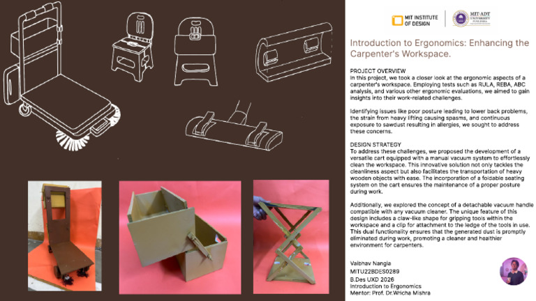 Ergonomic Solutions for Carpenter Workspaces | PDF | Art