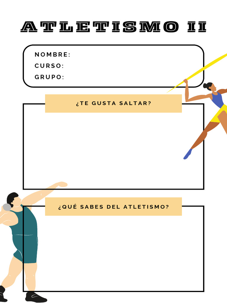 Guía Completa de Atletismo II | PDF | Deporte del atletismo