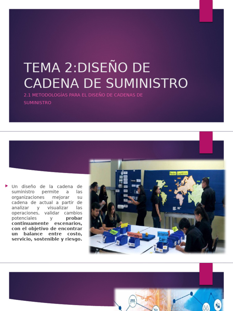 Metodología para Diseño de Cadenas de Suministro | PDF | Cadena de ...