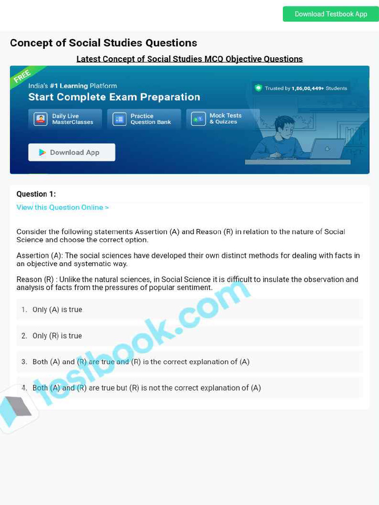 Concept Of Social Studies