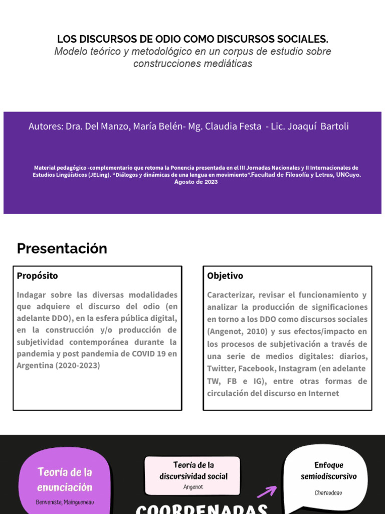Discursos de Odio en Medios Digitales | PDF | Odio | Violencia