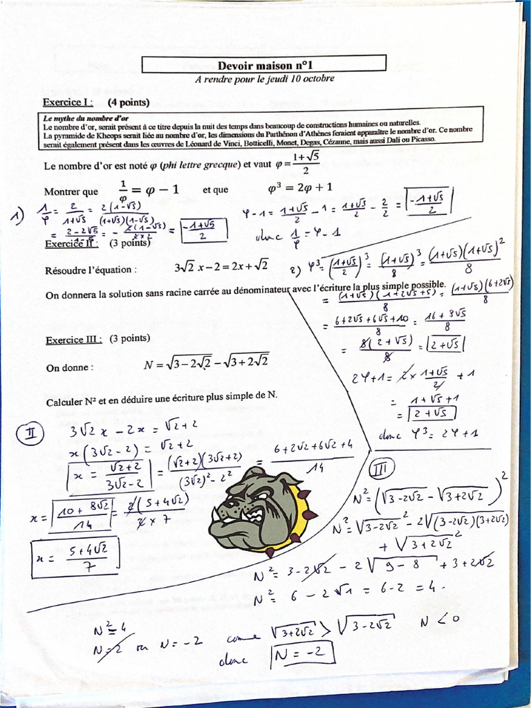 Correction DM1 | PDF