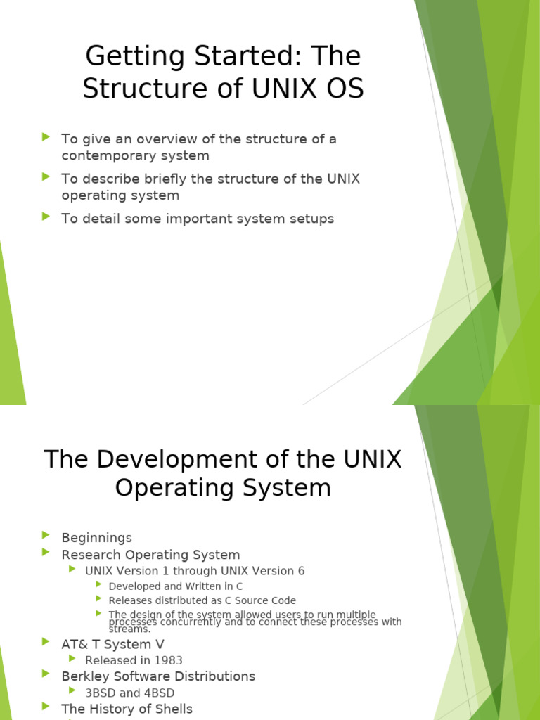 02-Structure of Unix (1) | PDF | Operating System | Central Processing Unit