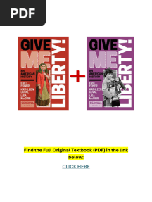 Give Me Liberty An American History 7th Edition Ebook