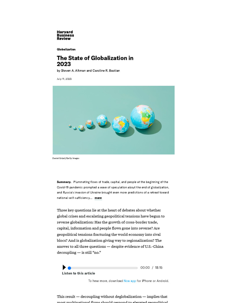 The Case Study | PDF | Foreign Direct Investment | Globalization