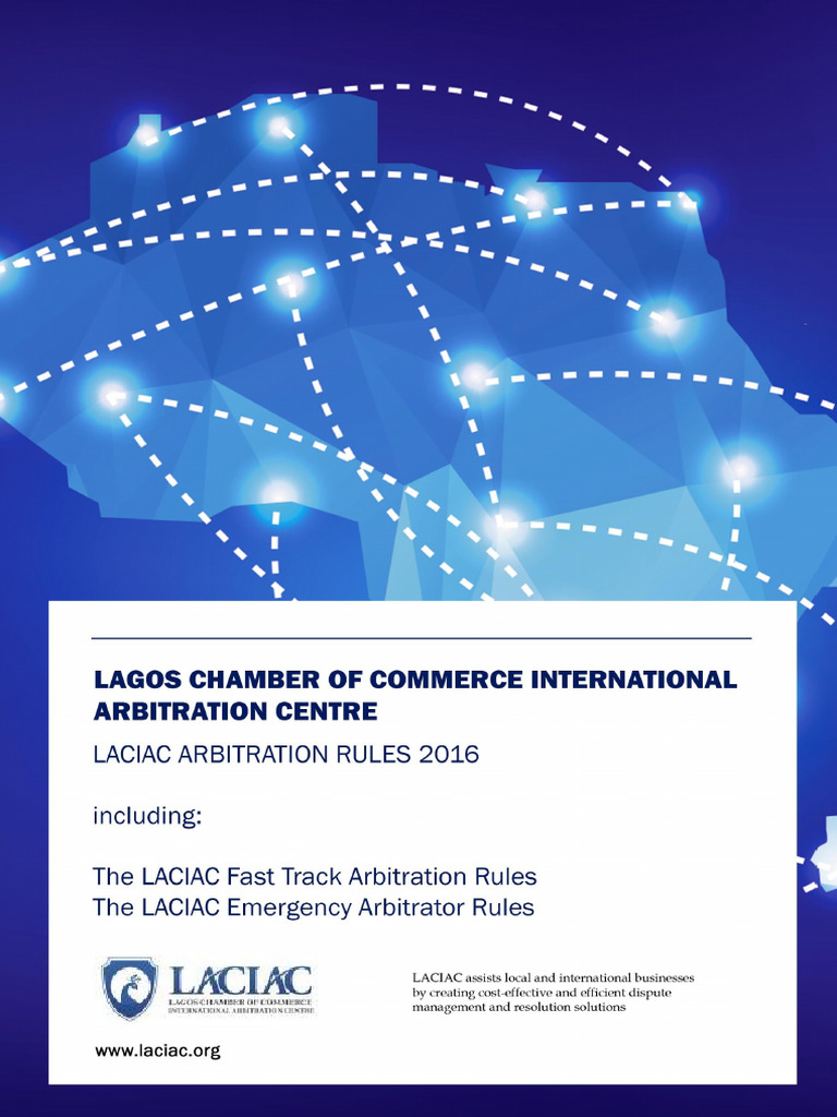 LACIAC Fast Track Arbitration Rules | PDF | Arbitral Tribunal | Arbitration