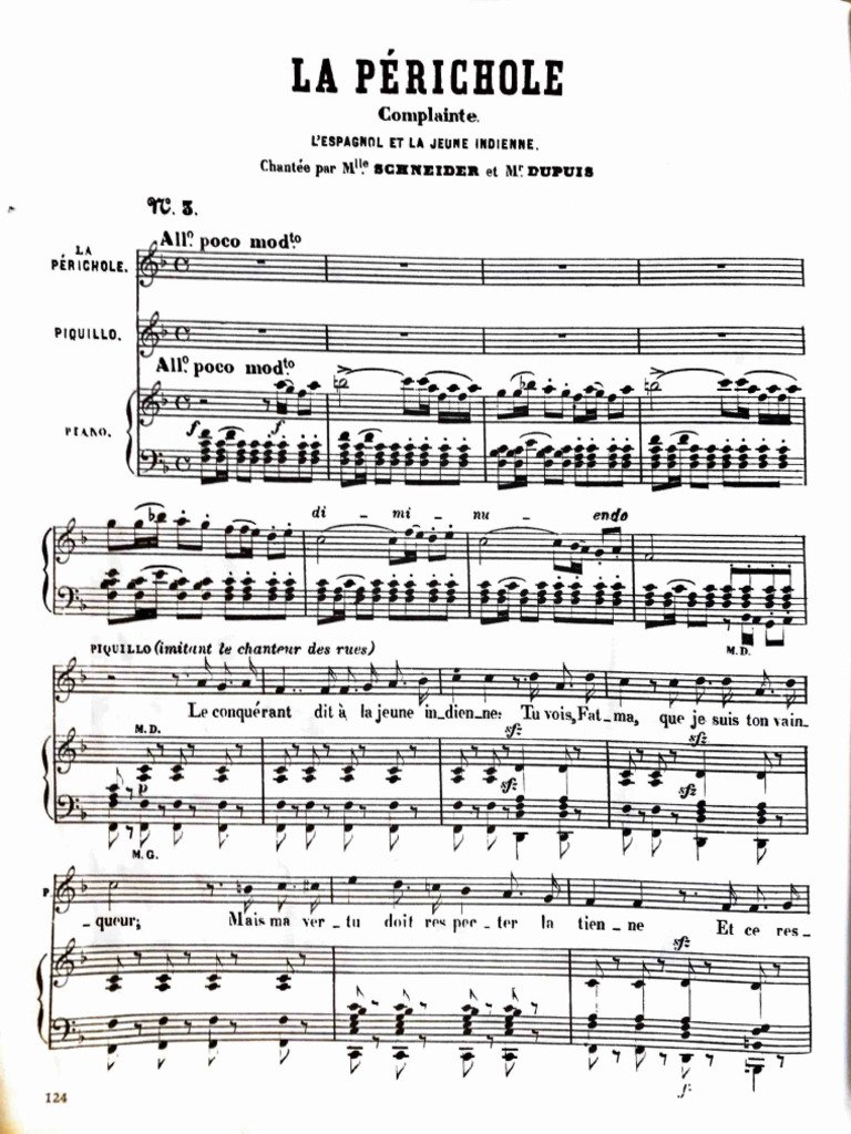Complainte de La Périchole | PDF