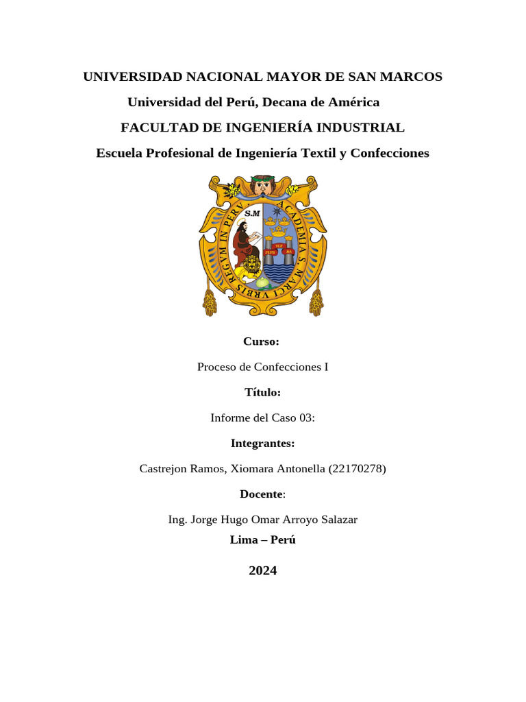 Proceso de Confec | PDF | Perú | Industria textil
