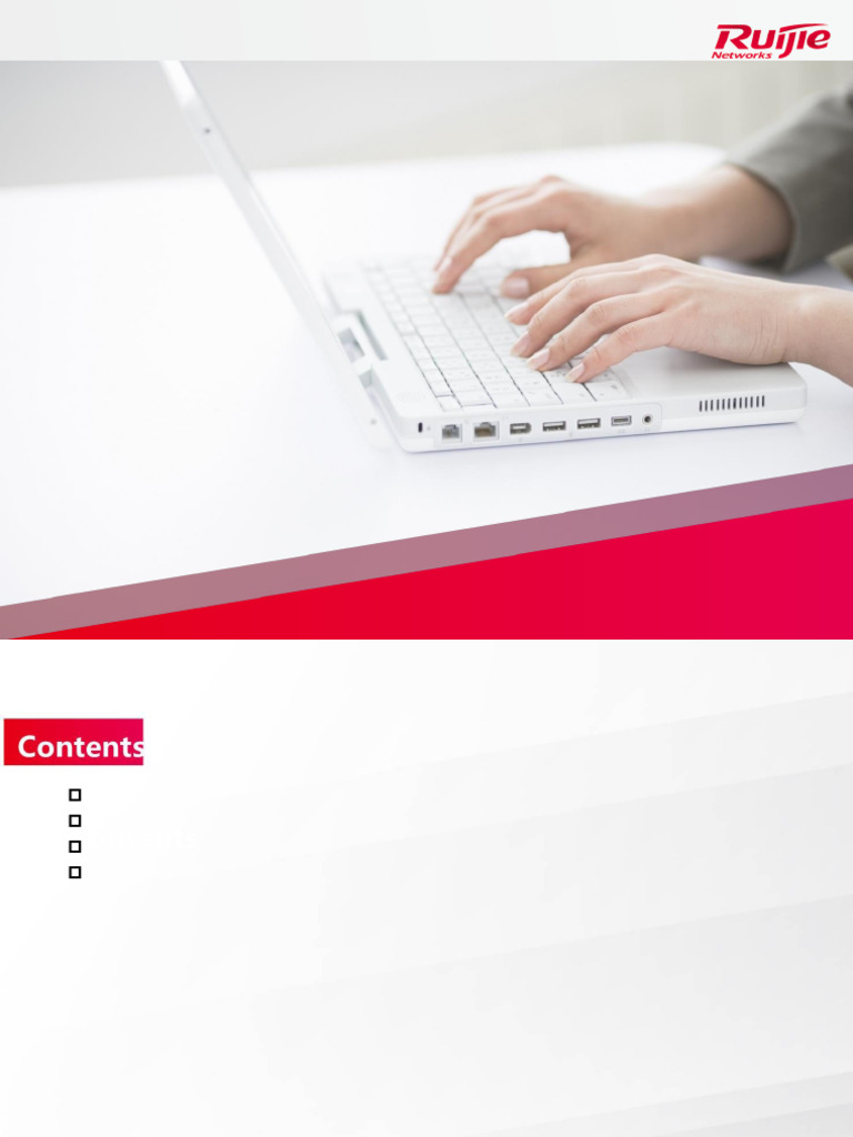 Eweb Configuration Guide for Ruijie APs | PDF | Multicast | Computer ...