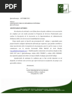 Constancia de honorarios profesionales  Business