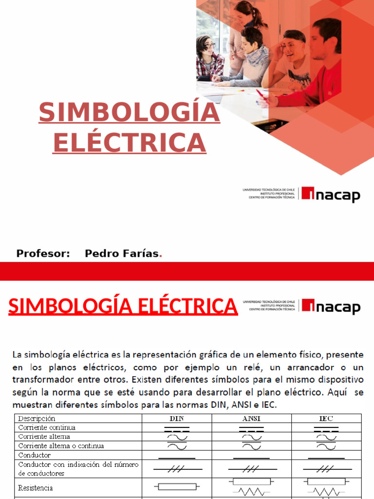 Simbología Eléctrica Industrial | PDF
