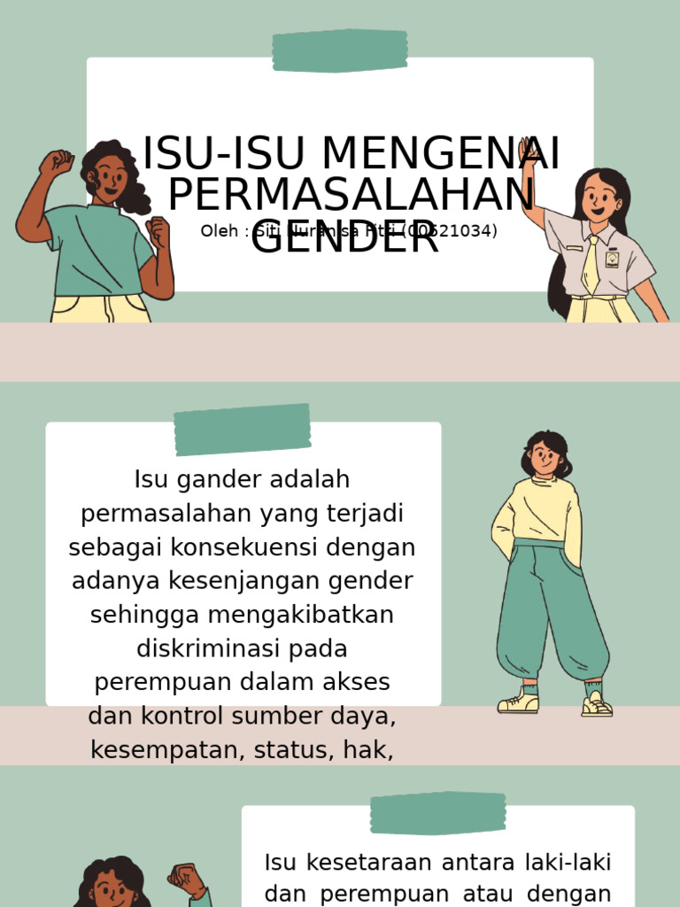 Isu Kesetaraan Gender di Indonesia | PDF