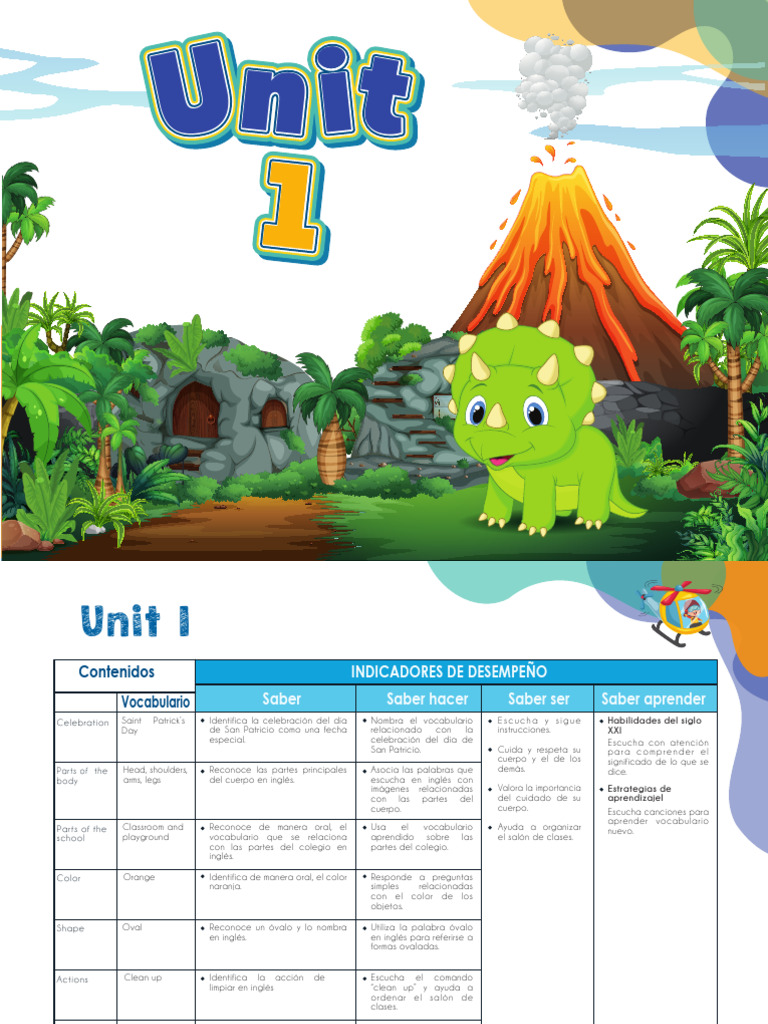 Smart Kids A Unit 1 | PDF | Color