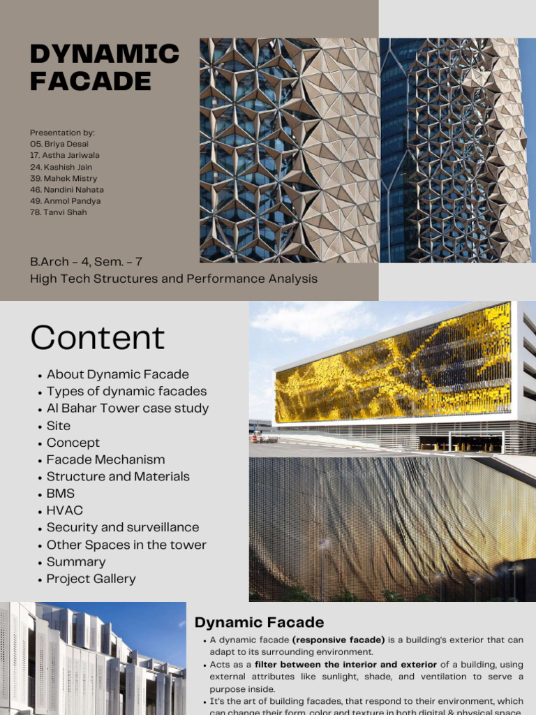 Dynamic Facade Innovations in Architecture | PDF | Algae Fuel ...