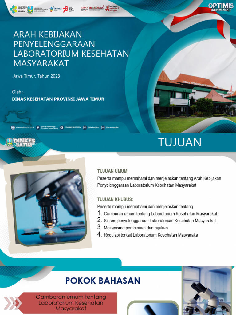 Kebijakan Laboratorium Kesehatan 2023 | PDF