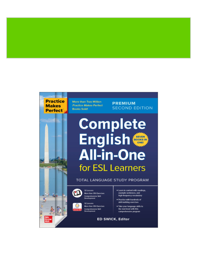Instant Ebooks Textbook Complete English All-in-One For ESL Learners ...