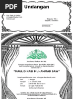 Undangan Maulid