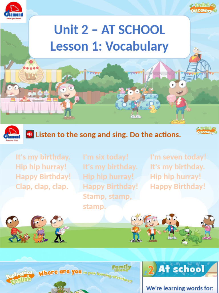 School Vocabulary for Kids | PDF
