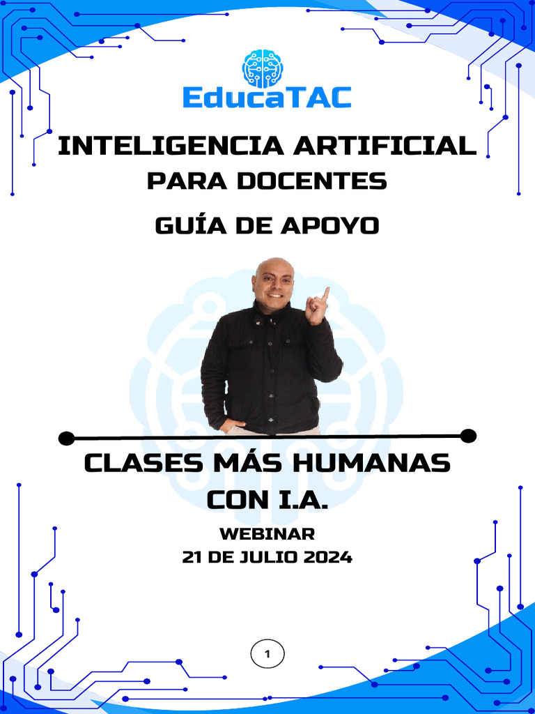 Guia de Apoyo Ai para Docentes Educatac | PDF | Inteligencia artificial ...