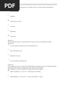 QuickBooks USA Question-2024