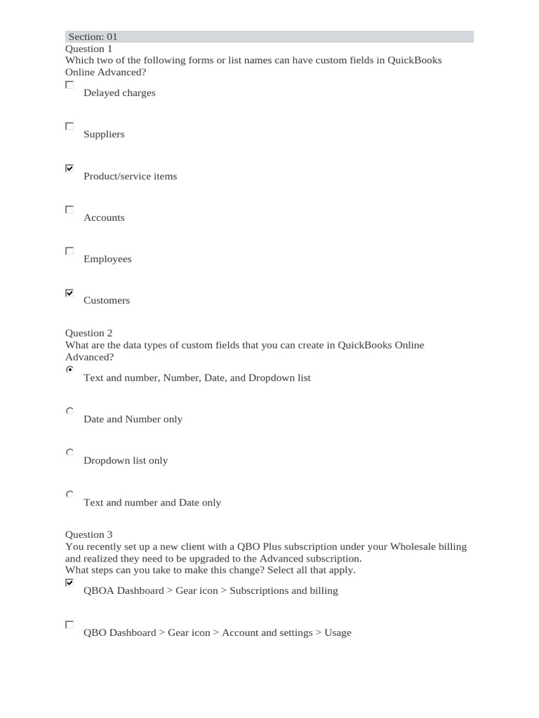 QuickBooks Online Advanced Features Guide | PDF | Quick Books | Payments