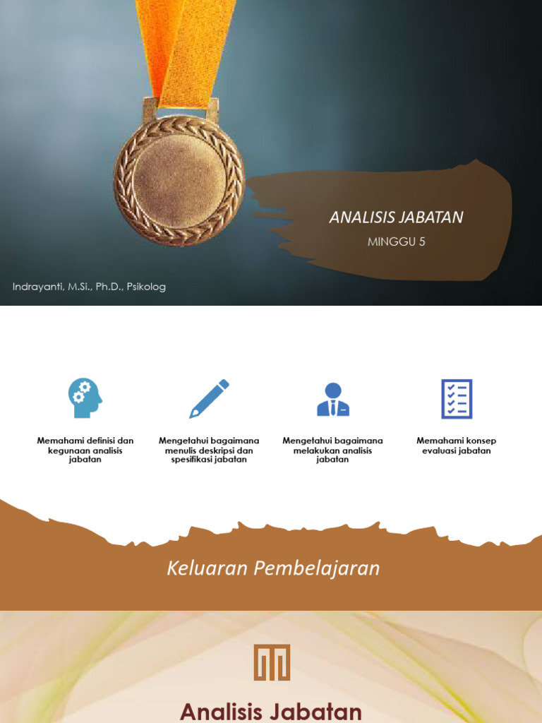 Panduan Lengkap Analisis Jabatan | PDF