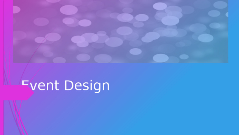 Event Design | PDF