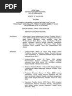 Permendiknas No. 35 Tahun 2006-Pedoman Pelaksanaan Gerakan Nasional Percepatan Penuntasan Wajar 9 TH Dan Pemberantasan Buta Aksara