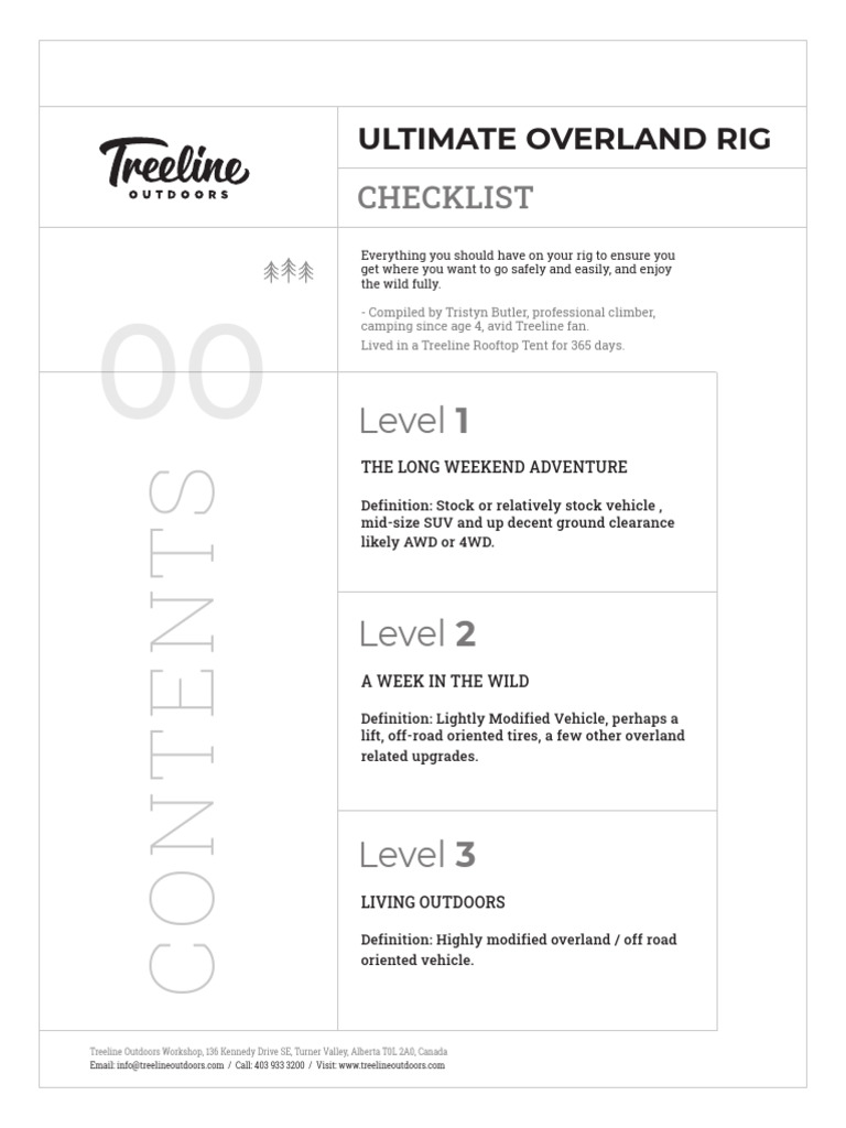 Overland Rig Essentials Guide | PDF | Vehicles | Land Vehicles