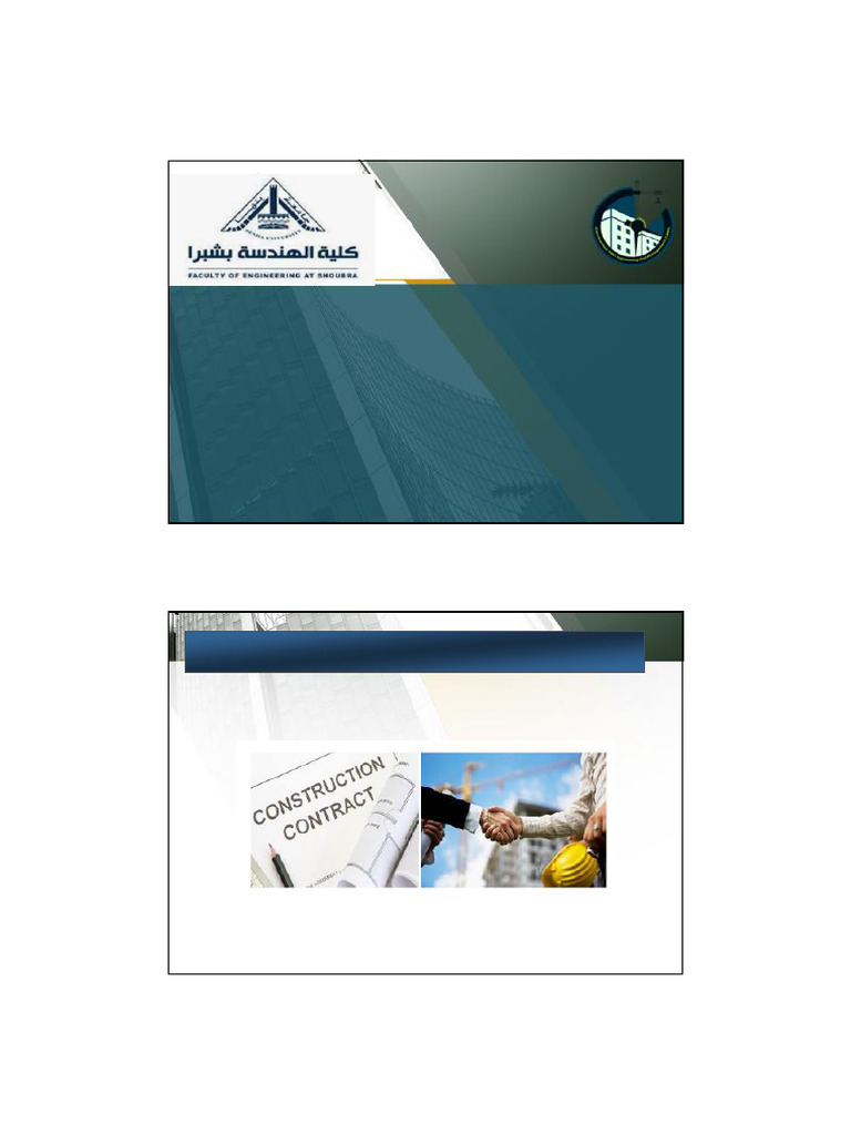 Essential Construction Contract Concepts | PDF | Business Law | Private Law