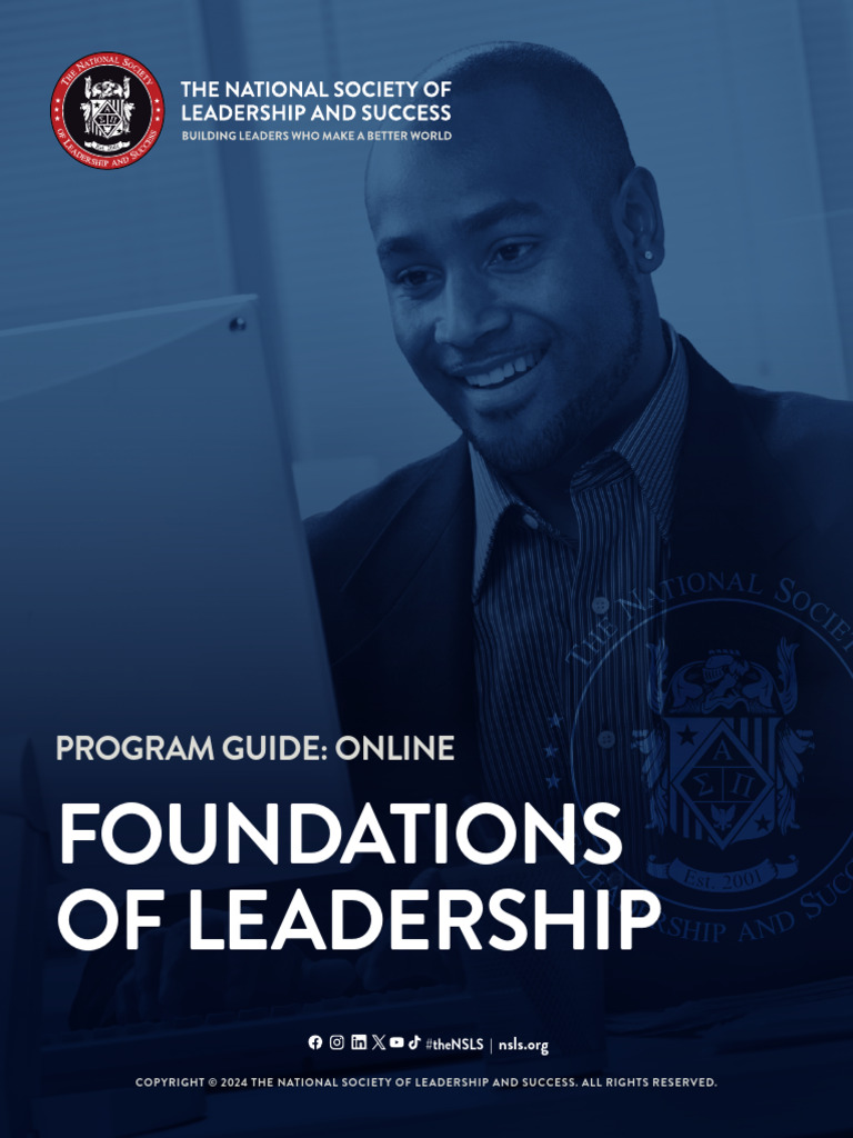 Nsls Programguide Online | PDF | Goal | Leadership