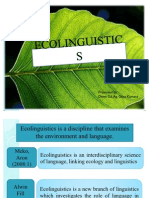 Presentation Eco Linguistic