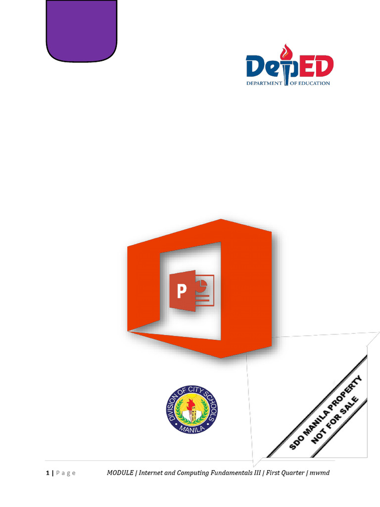 PowerPoint 2013 Basics for Students | PDF | System Software | Computing