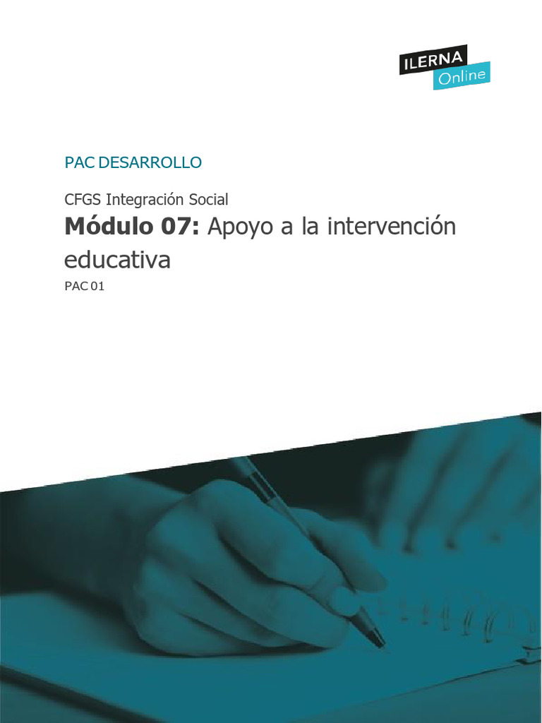 PAC sobre Inclusión Educativa y Apoyo | PDF | Inclusión (Educación ...