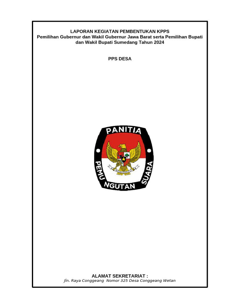 Logo KPPS Pemilihan 2024 | PDF