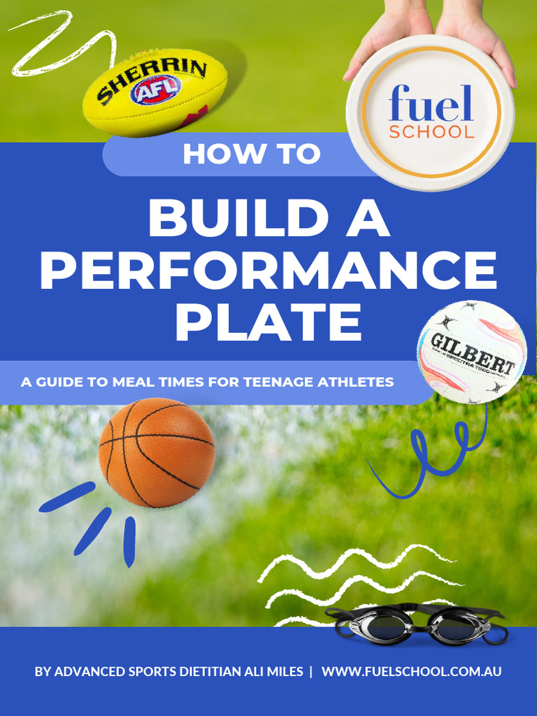 Performance Plate Guide for Teen Athletes | PDF | Whole Grain | Foods