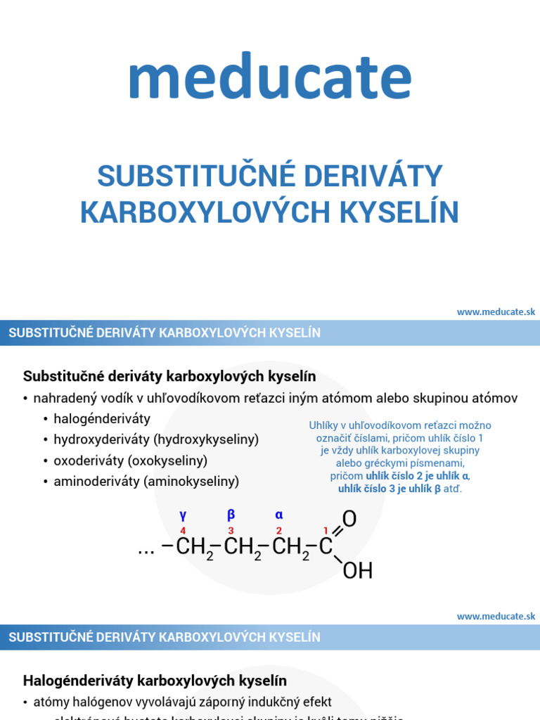 13 Substitucne Derivaty PDF