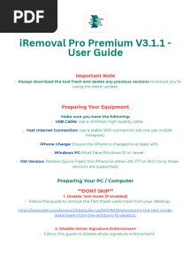 IRemoval Pro Premium Guide Latest V3.1.1