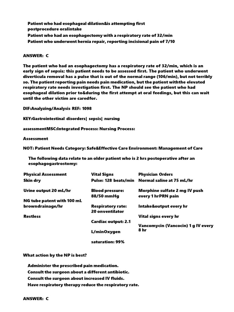 BHS | PDF | Gastroesophageal Reflux Disease | Sepsis